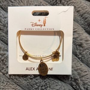 Alex and Ani Gold Disney Parks Happy Haunts Charm Bangle